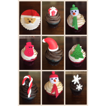 Xmas Assorted Cupcakes